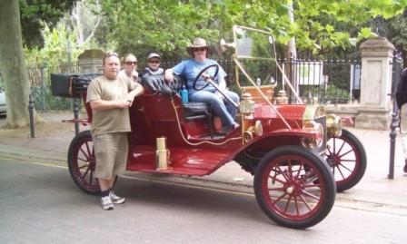 Early Australian Model T Ford Tourer